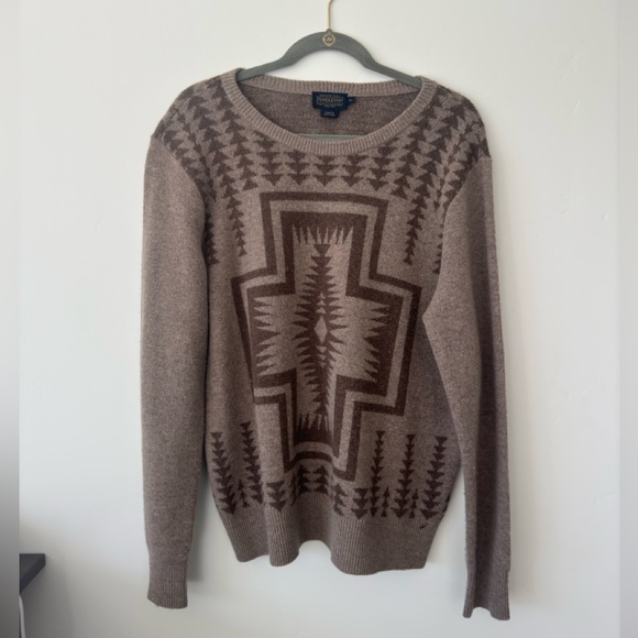 PENDLETON WM lambsWool sweater. Size XL - Picture 5 of 8